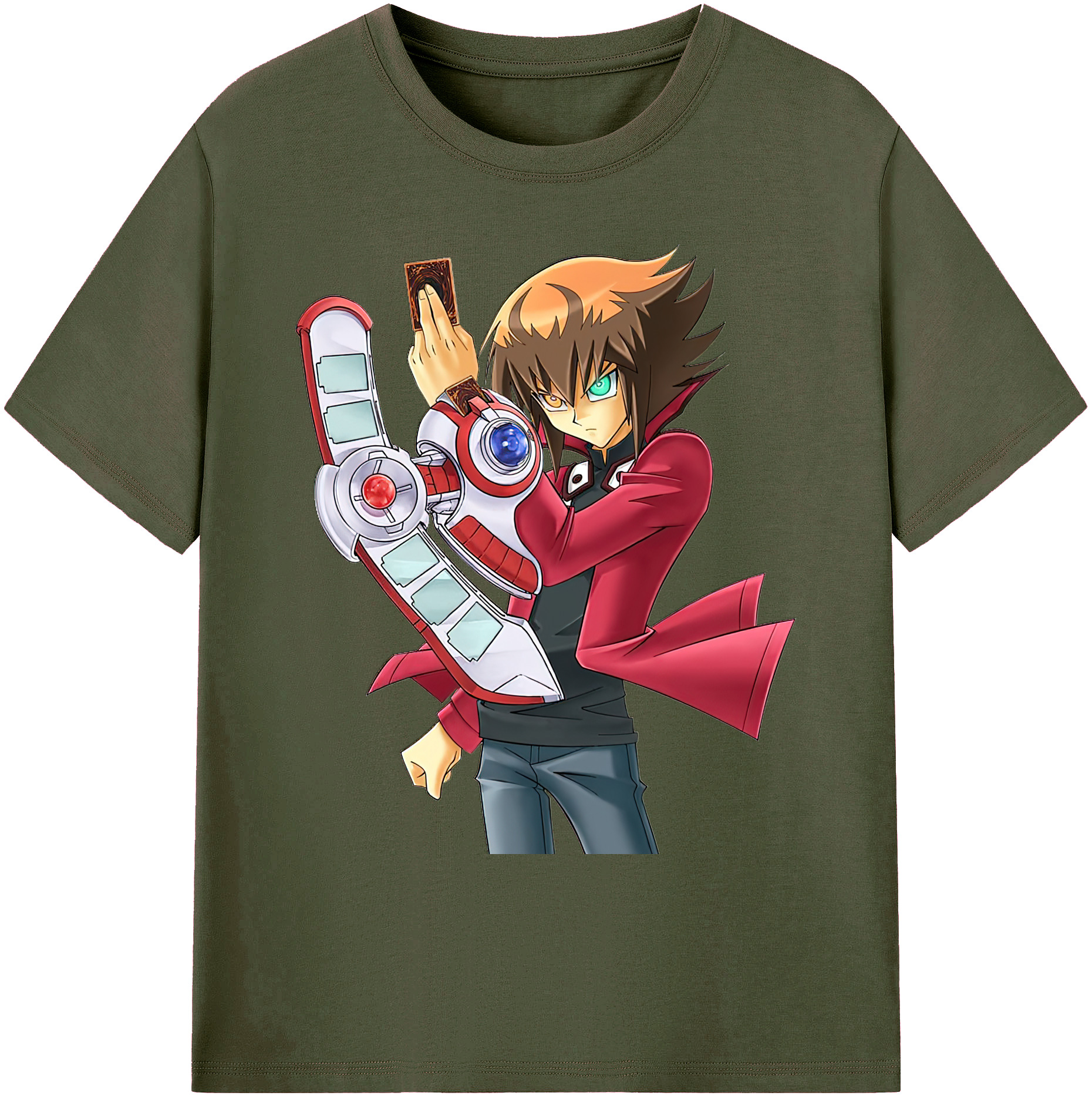 （画像用） 遊☆戯☆王 Yu-Gi-Oh! 綿100％ メンズ半袖Tシャツ｜肌触りやわらか＆通気性